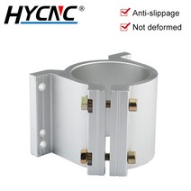 CNC 스핀들 클램프 65MM/80MM 마운팅 브래킷 고정 시트 알루미늄 프로파일 홀딩 자켓 멀티 헤드 엠보싱 기, [01] 65mm