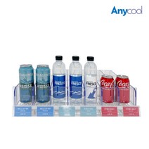 음료수칸막이 업소용 냉장고 쇼케이스 음료수 수납 칸막이 캔 정리함 자체개발, 단품