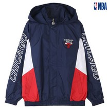 NBA 유니 배색 블록 후드 점퍼 N201JP122P