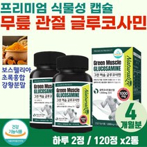 시니어 노인 무릎 연골에 좋은 영양제 식물성 캡슐 초록입 그린 청 홍합 프리미엄 강황분말 식약처 인증 손가락 발가락 관절 보조제 글루코사민 50대 여성 손마디 뼈마디 통증 감소