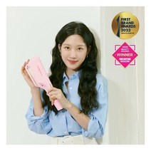 (당일도착)[문가영 Pick] 보다나 트리플 플로우 물결고데기 32mm 핑크바닐라(물결펌)