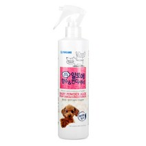 포비스 알로에 애견향수 & 컨디셔너 베이비 파우터 향, 300ml, 2개입