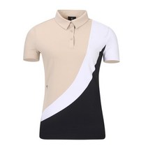 LPGA 여성 레이디스윙 컬러배색 티셔츠(L212TS522P)