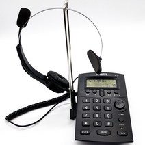 DT-60H 상담용 전화기 TM 헤드셋포함 증설잭, 상담전화기