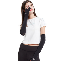 호정스토어 집게커팅 손등토시 3컷 논슬립 팔토시 장갑토시 2p, 블랙+블랙