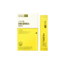스키니랩 비움 발효효소 레몬맛 1박스 1개월분 역가수치 45만 자연발효 곡물 효소 유산균