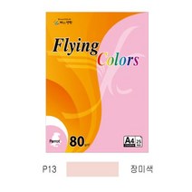 플라잉컬러 패럿(P01~P45)(Q01~Q5) (오피스MALL)플라잉컬러 패럿(P01~P45)(Q01~Q5)(PK1크라프트지)전품목색상판매중 A4*80g*25매*팩*삼원), 1팩, 플라잉컬러 패럿(P13/A4/ 80g/ 장미색/ 25매/팩/삼원)