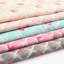 일본 게이트 로즈가든 15 원단 5종세트 45x26cm 퀼트원단, 퀼트게이트 더 로즈가든15-5종-45x26