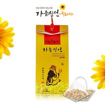 가을신선 유기농 국내산국화차 20T 40T 국화차먹는법 꽃차, 20개입