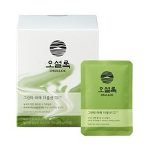 오설록 아이스티/찬물녹차/가루녹차/그린티라떼더블샷 외 모음, 오설록 그린티라떼더블샷 10입 X