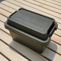 미니 카고 박스 양념통 캠핑 트렁크 정리 수납함, 미니카고박스(카키)