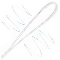 attizone 꽃철사 지철사 꽃테이프 플라워테이프 나뭇잎 장미엽 꽃만들기 공예, 꽃철사 (소포장) 27호-흰색