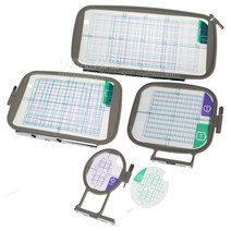 미싱 자수기 수틀 자수틀 프레임 브라더 호환 컴퓨터, 자수틀  M사이즈 100X100mm