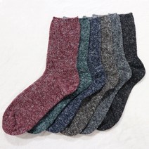 여성 도톰 앙고라 보카시 니트 양말 삭스 겨울중목양말