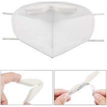 마스크 코보호대 무자극 흘러내림 김서림감소, 메모리폼 코패드 50개(화이트)