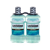 리스테린 쿨민트 마일드1리터 X 2입 가글액, 2개입, 1L