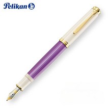 펠리칸 한정 스페셜 만년필 M600 바이올렛 화이트 에디션, 기본, M