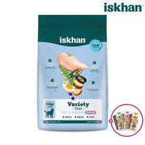 이즈칸 버라이어티 다이어트 강아지사료 애견사료 6.5kg -더텐 덴탈츄 15g 랜덤증정(이즈칸 그레인프리 조인트케어)