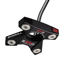 EVNROLL 이븐롤 ER ZERO 퍼터 (칼스배드 정품), 34인치, 그래비티그립 블랙