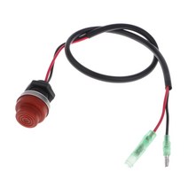가이드모터 선외기 고무보트 파워뱅크 Outboard Start Stop Button Universal 50cm Wire Emergency Engine, 한개옵션0