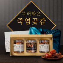 참다올 [참다올] 곶감명장의 무유황 죽염곶감 3종세트3호(곶감2통 절편1통 45gx5), 단품