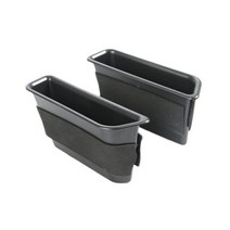 포드 머스탱 a pair abs car door storage box car armrest plate for mUtang 2015 2016 2017 2018 2019 6th, 보여진 바와 같이