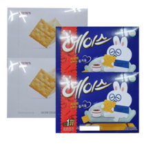 해태 에이스 364g 2개 크라운 참크래커 280g 2개, 1세트