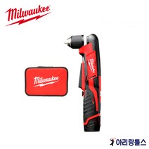 밀워키 C12 RAD-0B 충전 코너 드릴 드라이버 베어툴 천가방 포함, 1개