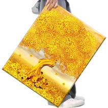 FASEN 사은품+액자 캔버스형보석십자수 DIY세트 라운드 비즈 40 X 50cm, FSE43.부잣나무