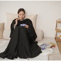 아트박스/바나나빌딩 입을 수 있는 담요 집순이 담요