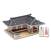 건물 초가집 우드락 기와집 모형 조립 만들기 DIY