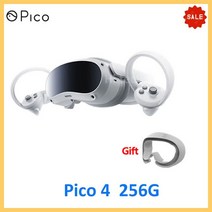 정품 피코 4 VR 헤드셋 CN 올인원 8G 256G FOV105 가상 현실 3D 4K 스마트 피코 4 VR 안경 스팀 VR 지원, 2.Pico 4 256G