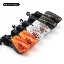 뒤 회전 신호등 kawasaki z750 ninja 650 1000 zx6r zx10r zx10rr kle 500 오토바이 액세서리 신호 표시 등, 연기
