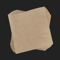 친환경 갈색 무지 냅킨 110x115mm 1박스 8000매, 단품