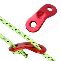 살림사리 캠핑 알루미늄 땅콩스토퍼 6mm 20P 텐트 타프, 단품