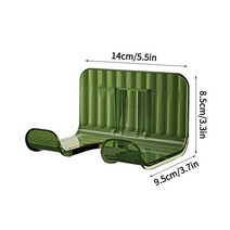 강아지 고양이 드라이룸 대형견 WooBong 럭셔리 자체 접착 벽걸이 헤어 드라이어 정리 욕실 액세서리, 01 Green