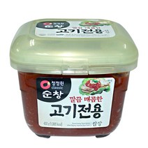 청정원순창 깔끔 매콤한 고기전용 쌈장, 450g, 1개