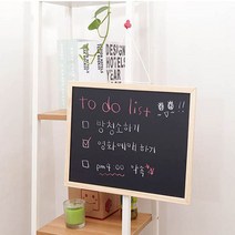 BLACK검정칠판 블랙보드 메모 알림판 홍보판 입간판, 40cm x 30cm, 1개