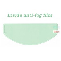 헬멧 오토바이 액세서리 Anti-fog 방수 나노 코팅 스티커 필름 심슨 철 전사 Pinlock Ls2, 06 anti-fog film 3