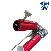 SW피싱 쌍포 받침틀 민물 낚시 받침대 레드 색상