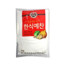 (무)백설한식예찬 3kgX2개, 2개, 3kg