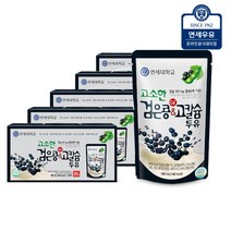 기타 연세두유 검은콩 고칼슘 두유 파우치 190ml x 100팩, 100개