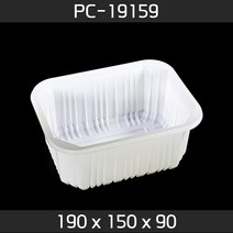 맛을담는용기 맛을 담는 튼튼한 실링용기 PC-19159 - 백색 600개 / 엔터팩 큐담호환 PP용기 두꺼운실링용기 팩클리어, 1개