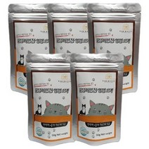길냥이만찬 영양스낵 60g x 5개세트 (면역력+골격개선)