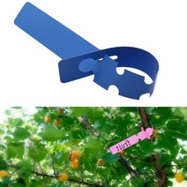 정원 나무 네임태그 꼬리표 나뭇가지 네임텍 묘목라벨 가로수, 블루