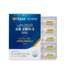 마더네스트 [마더네스트] EPAX 노르딕 알티지 슈퍼 오메가-3 60캡슐, 선택완료, 단품없음