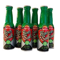 Twang Lime Beer Salts | Lime Flavored Beer Salts | Pack of 6 Bottles | 1.4 oz Each Bottle, 1