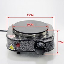 다기능 미니 전기 스토브 가열로 차 만들기 우유 단일 주방 110V 500W, 01 White_04 AU