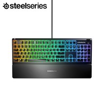 스틸시리즈 Apex 3 RGB 방수 게이밍 유선키보드, KB-00014, 혼합색상, 일반형