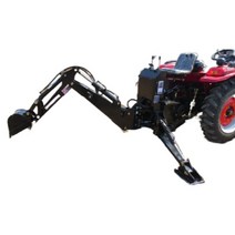 트랙터 트레일러 농기계 로타리 지게발 트랙터 백호 30-45hp, 한개옵션0
